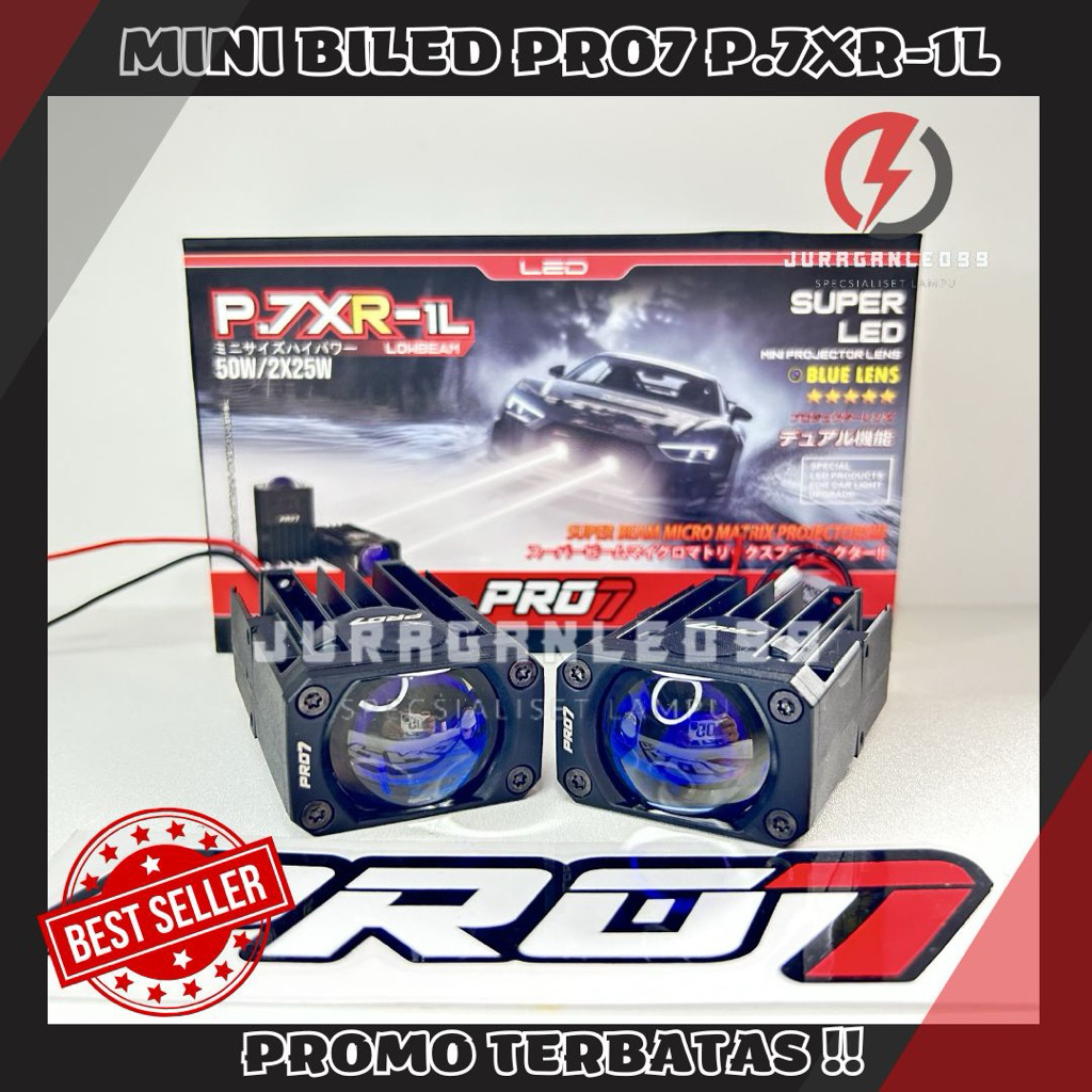 MINI PROJIE PRO7 | MINI LASER PRO7 P.7XR-1L| MINI LASER 2x25W = 50W | Minilaser PRO7