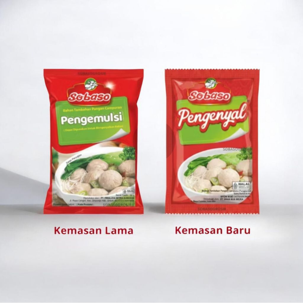 Tepung Bakso Pengenyal+Emulsifier "Sobaso" 32gr
