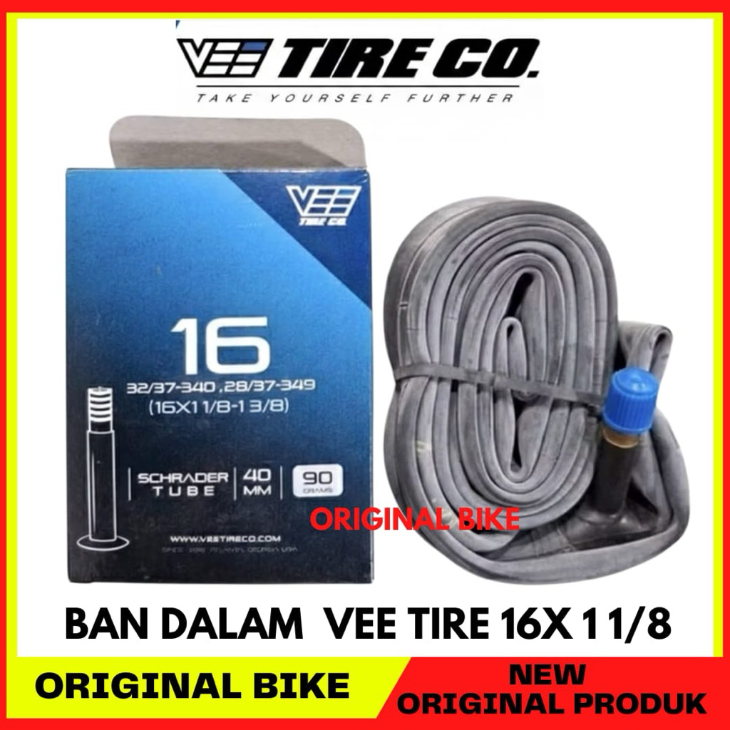 Ban Dalam Sepeda Vee Tire Co 16 X 1 1/8 40MM