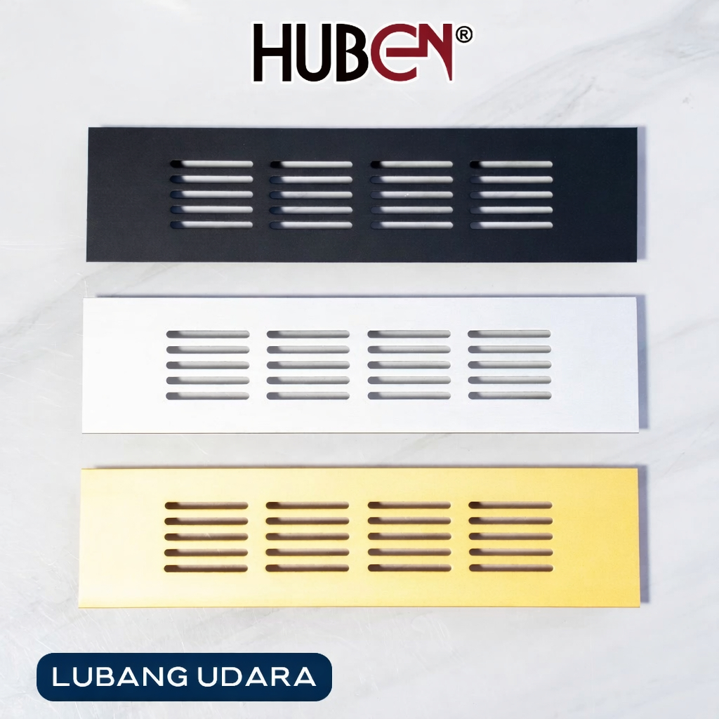 Lubang Hawa Udara Aluminium /Lubang Ventilasi Aluminium Untuk Kolong Dapur Lemari Kabinet & Kitchen 