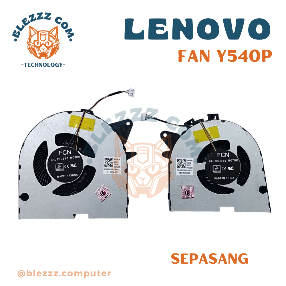 LENOVO FAN CPU GPU Legion Y540P Y545 Y7000P - COUPLE 2019