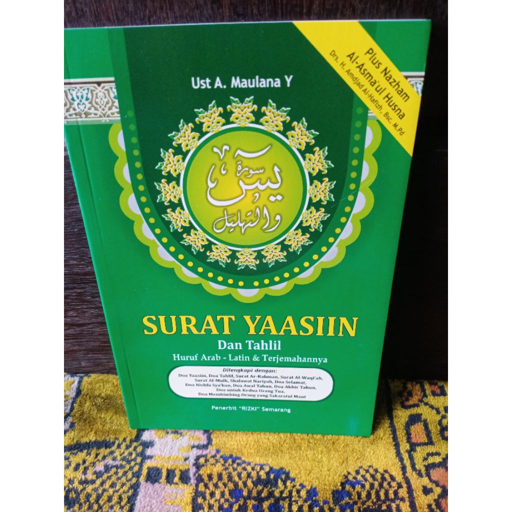 surat yasin dan tahlil arab latin terjemah lengkap doa dan surat pendek ukuran besar