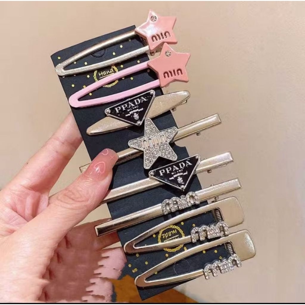 SET JEPIT RAMBUT WANITA/AKSESORIS RAMBUT FADHION MODEL KEKINIAN - READY GOJEK INSTAN MEDAN