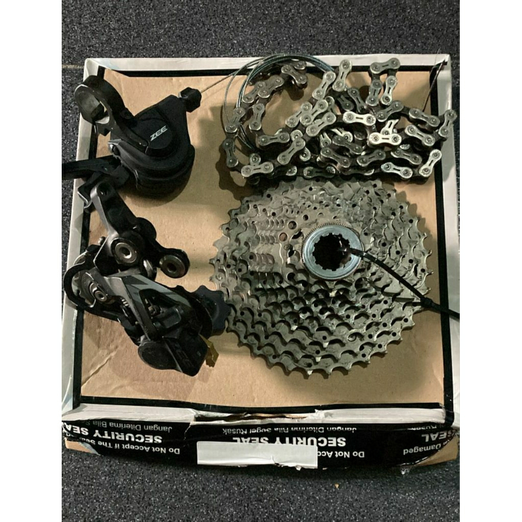 Groupset Shimano Zee 10speed tanpa sprocket