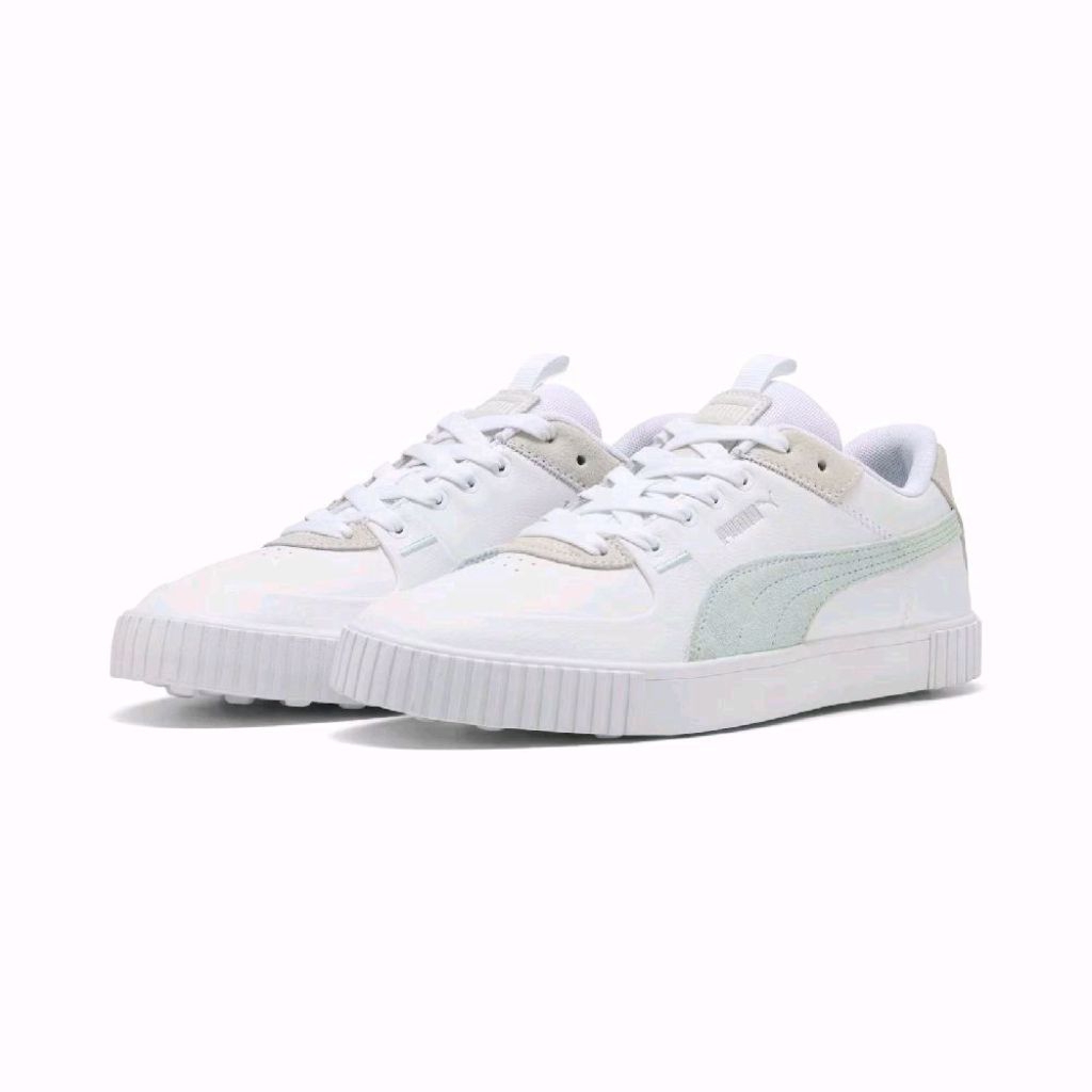 Sepatu Golf Women Puma Cali G White Peaceful Blue Original