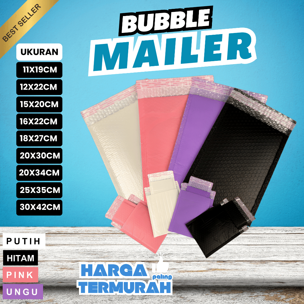 BUBBLE MAILER / BUBBLE PACKING/ AMPLOP BUBBLE / AMPLOP BUBBLE MAILER WRAP - BUBBLE BAG
