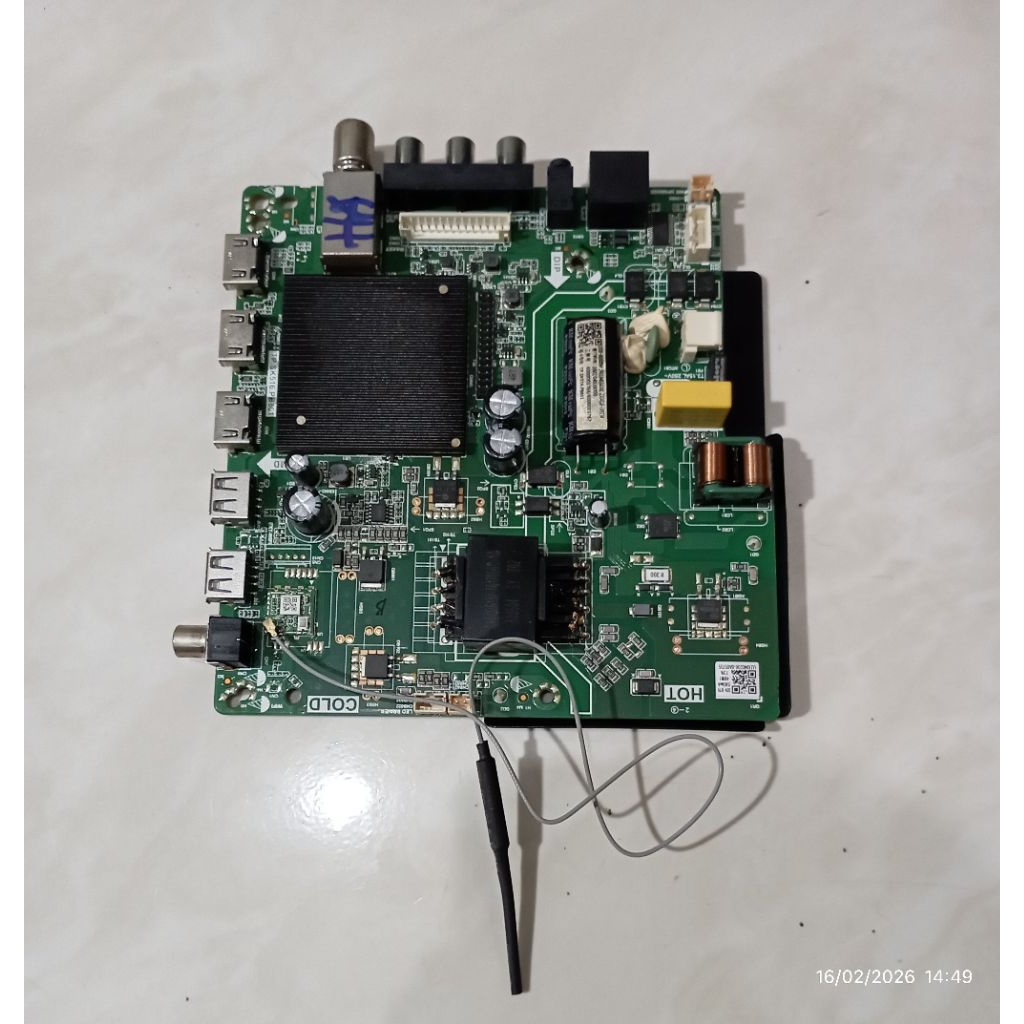 MB MOBO MAINBOARD MODULE MESIN TV WEYON 32 IN