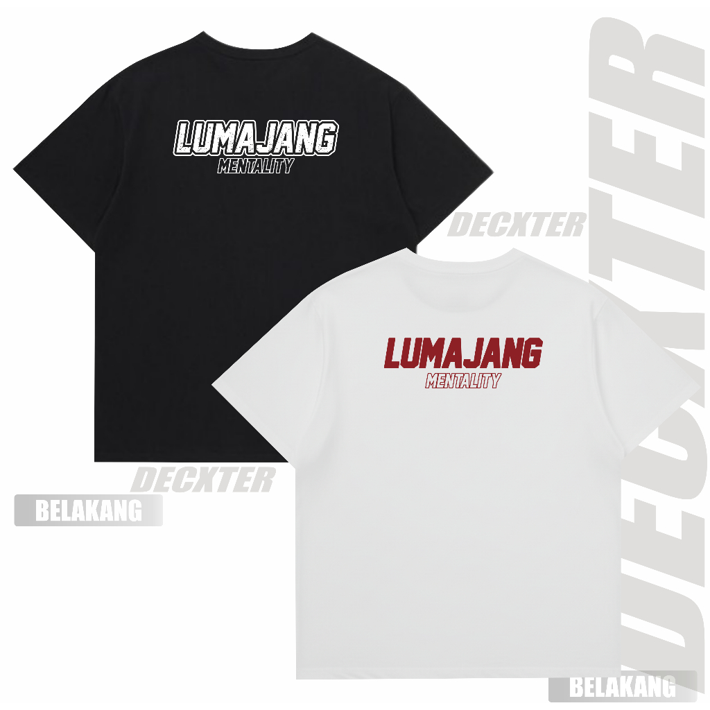 Kaos Lumajang Pride Tshirt Lumajang Mentality