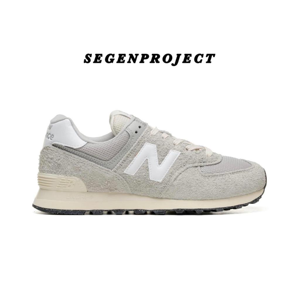 Sneakers Casual New Balance Classic 574 Unisex [U574RBL] Grey White Black Original