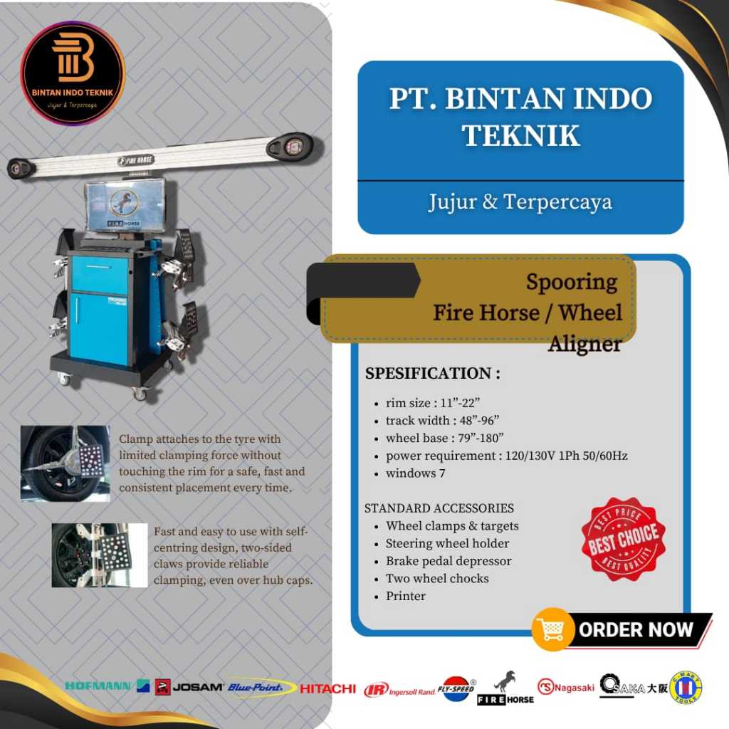 Fire Horse Pro 32 3D Wheel Alignment Machine Mobil