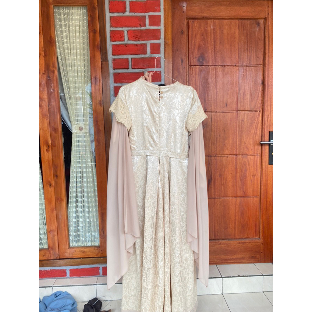 preloved dress raya selendang