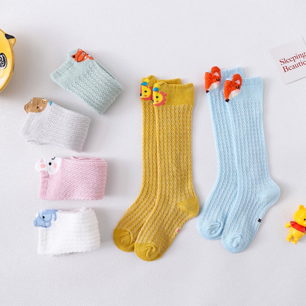Kaos Kaki Jaring Panjang Bayi Karakter Hewan Lucu / Kaos Kaki Panjang Bayi
