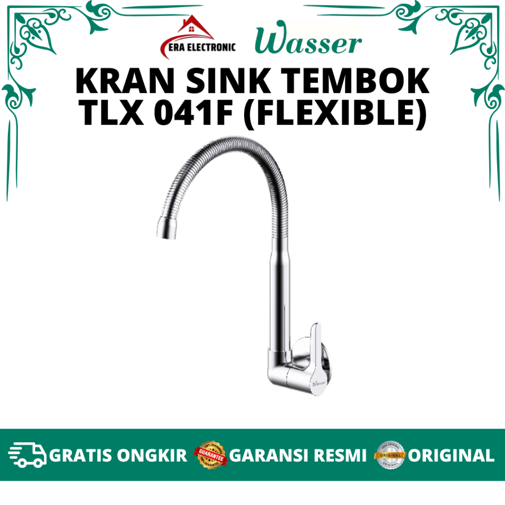 Wasser Kran dapur - kran angsa - kran sink - keran fleksibel TLX 041F