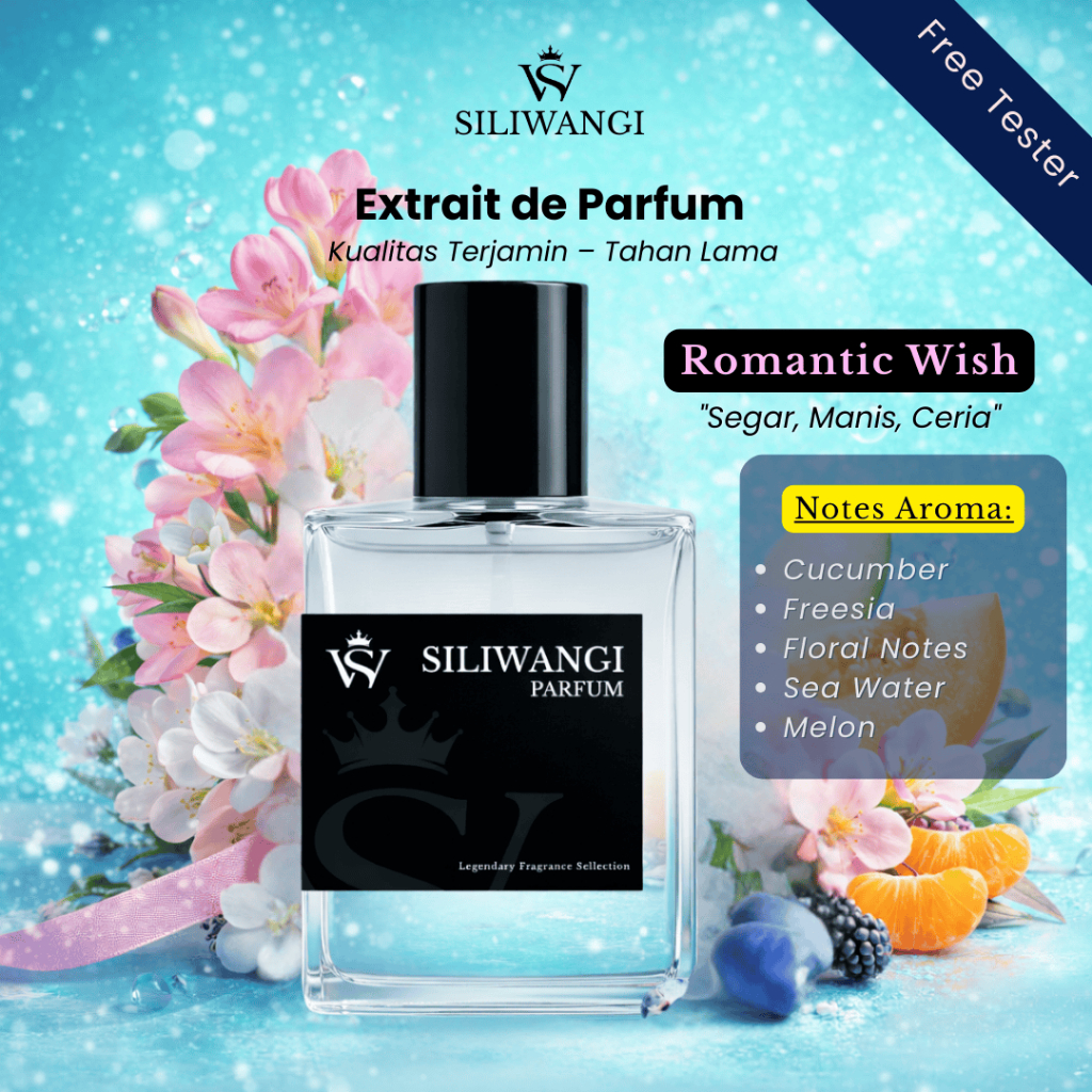 [Romanwish] Parfum Pria Wanita Wangi Tahan Lama Inspired ukuran 30 ml Inspired By Siliwangi Parfum