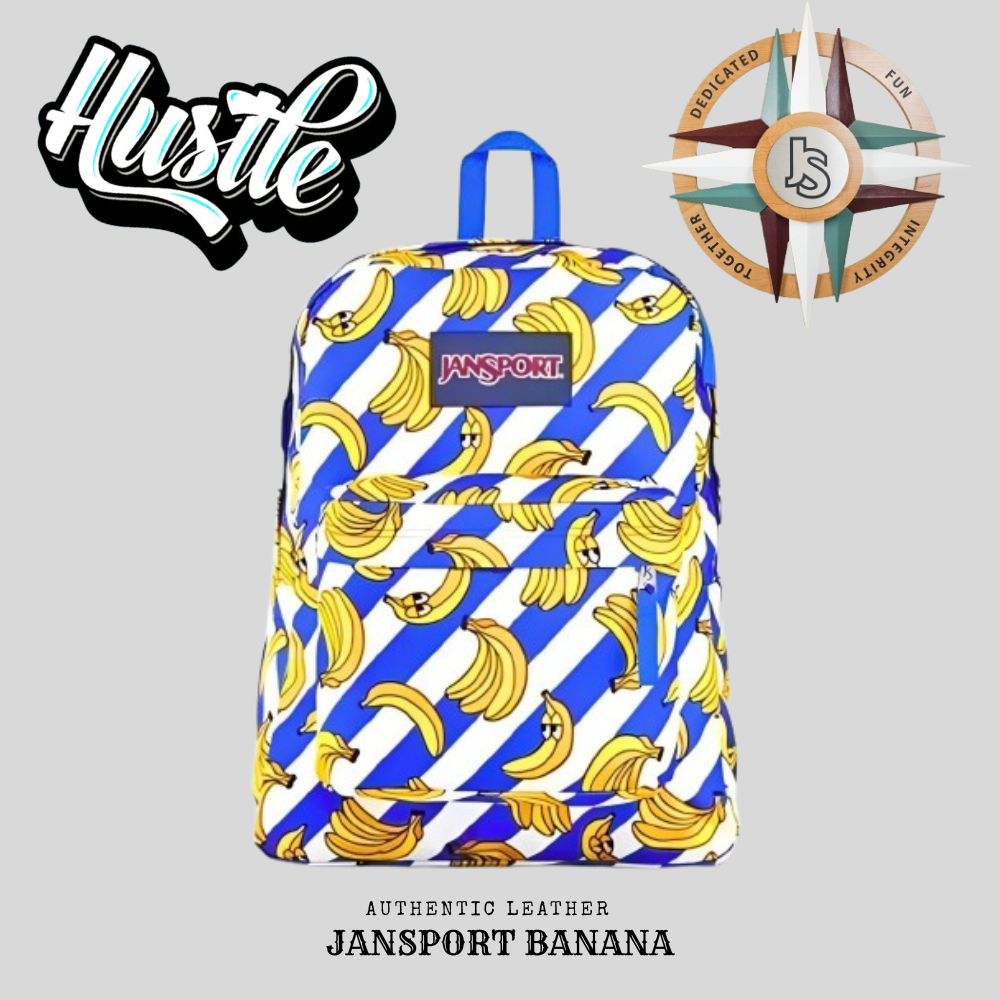 PROMO DISKON TAS RANSEL JS JANSPORT SPORT BAGS / TAS PRIA WANITA JANSPORT SPORT BAGS ORIGINAL BANANA