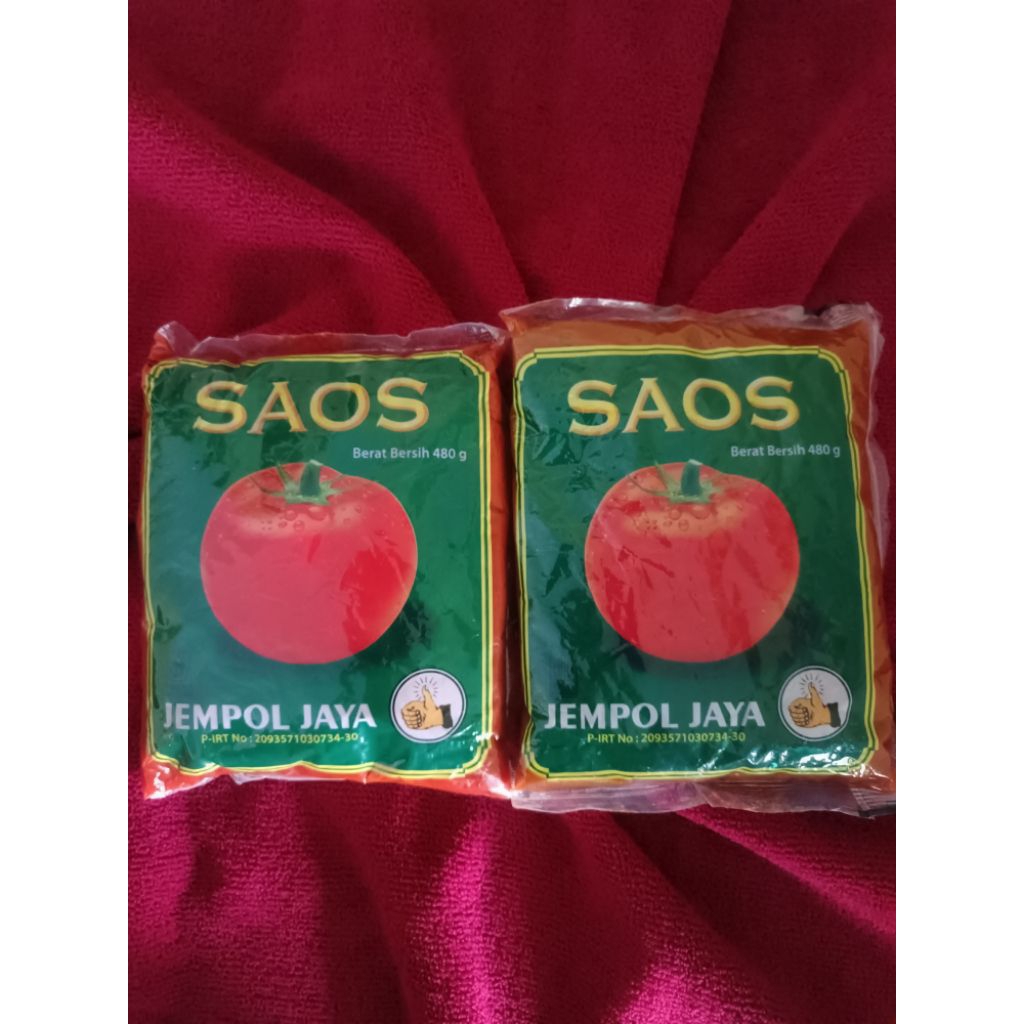 Saos Tomat Jempol Jaya 480 gram Refill