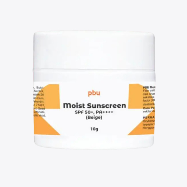 PBU Moist Sunscreen Beige SPF 50+ PA++++ 10gr
