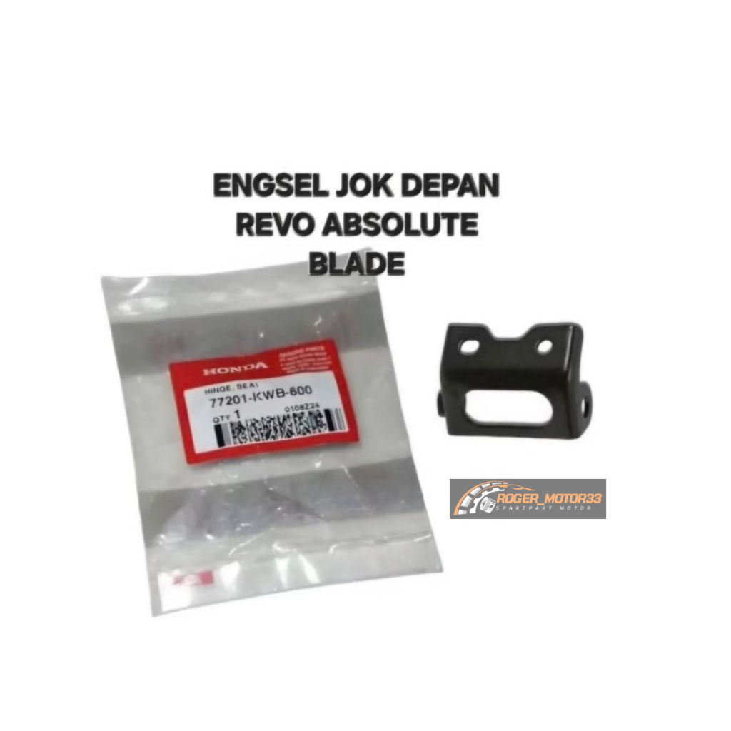 ENGSEL JOK DEPAN HONDA REVO ABSOLUTE BLADE ORIGINAL 77201-KWB-600