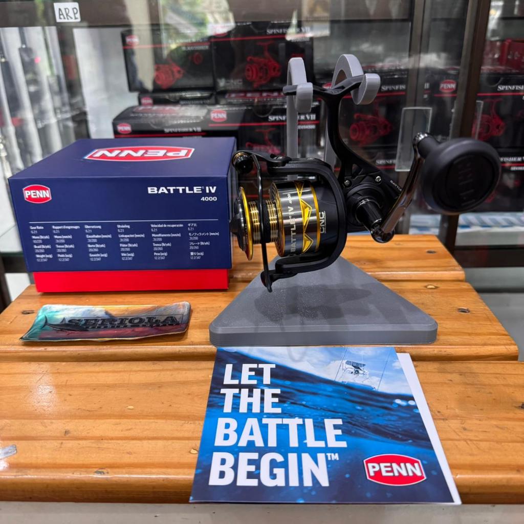 REEL PENN BATTLE IV 4000AU // REEL SPINNING