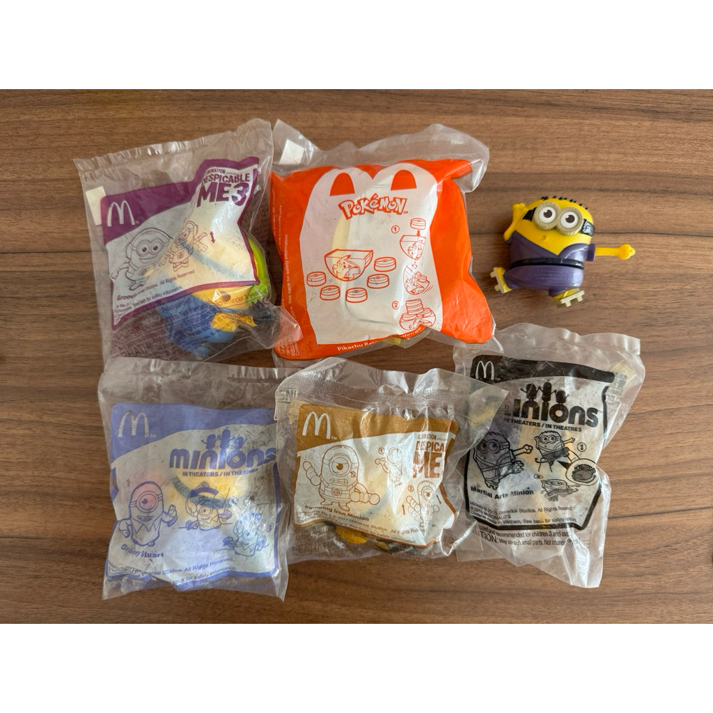 MINIONS MAINAN HAPPY MEAL