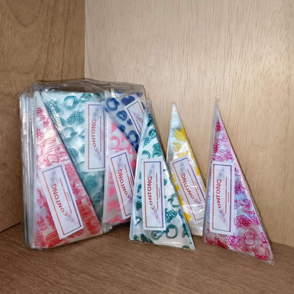 PLASTIK CONTONG KACANG SEGITIGA