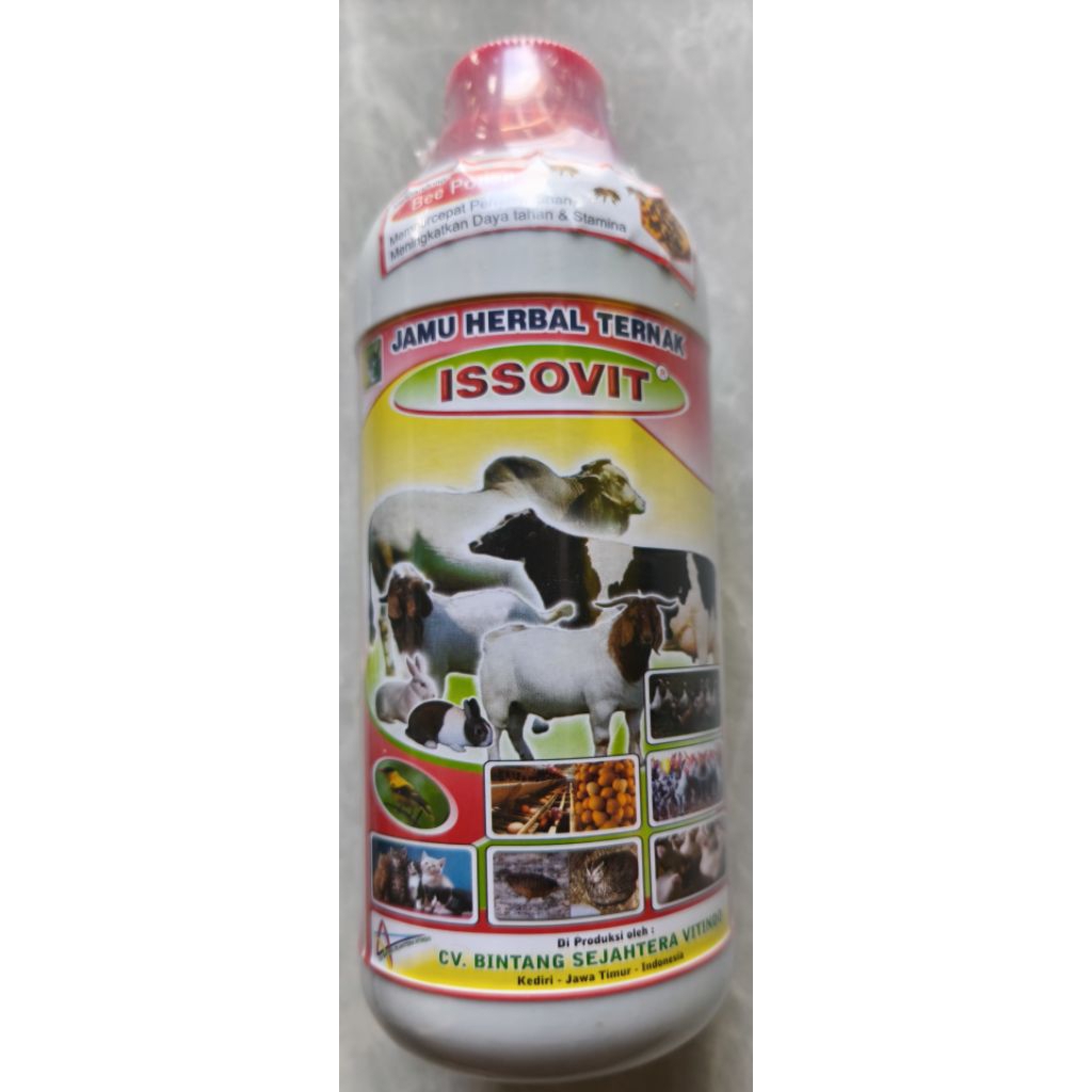 ISSOVIT jamu herbal sapi kambing hewan ternak
