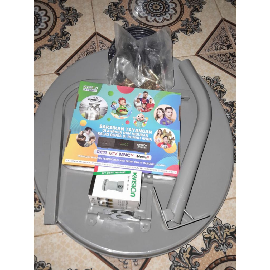 Paket parabola MNC group Kvision