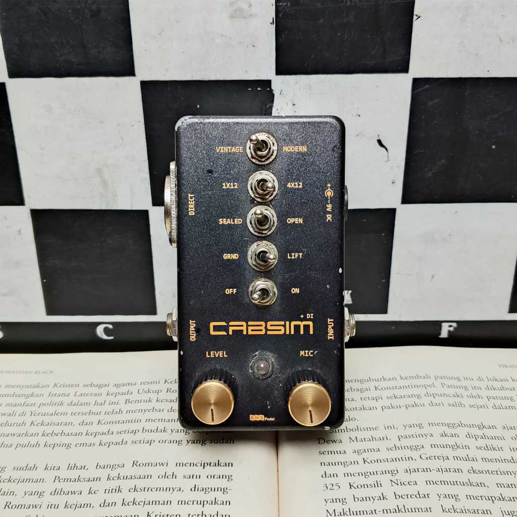 AHS Pedal Cabsim Stomp Pedal