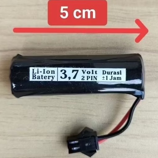 weBaterai Cadangan Mobil Remote Control 3,7V 14500 1500 3000 5000 1 jam mAh Socket 2 pin 2 Kabel mai