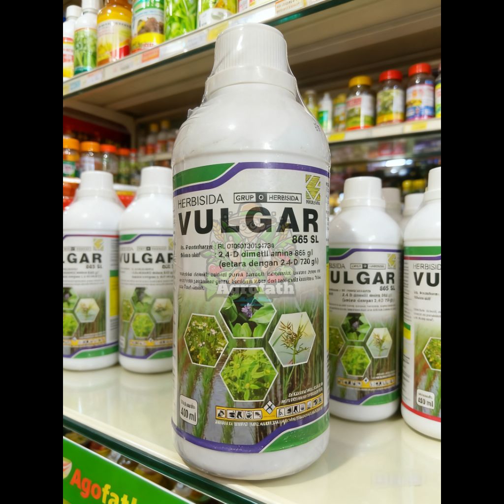 Herbisida Vulgar 865 SL 400 ml - Sistemik Selektif untuk Tebu & Padi