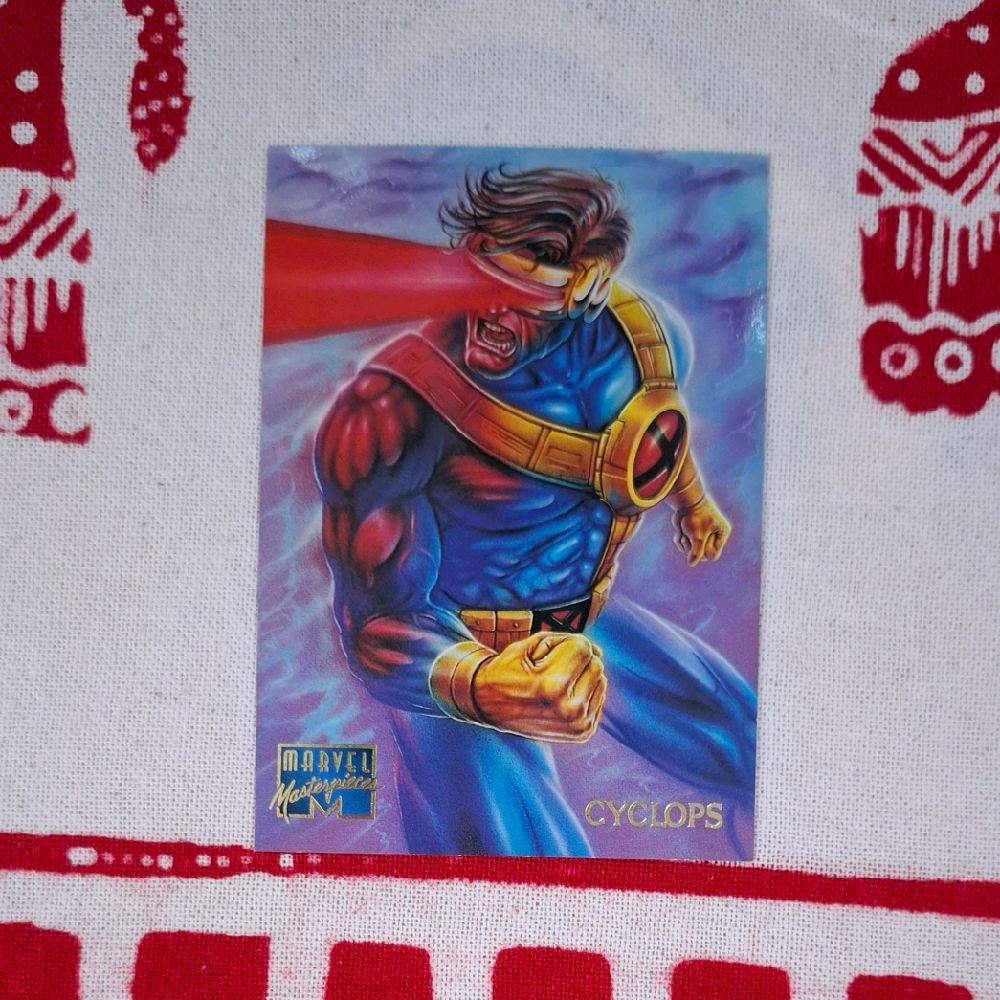 Kartu Marvel Masterpieces 1995 CYCLOPS #23