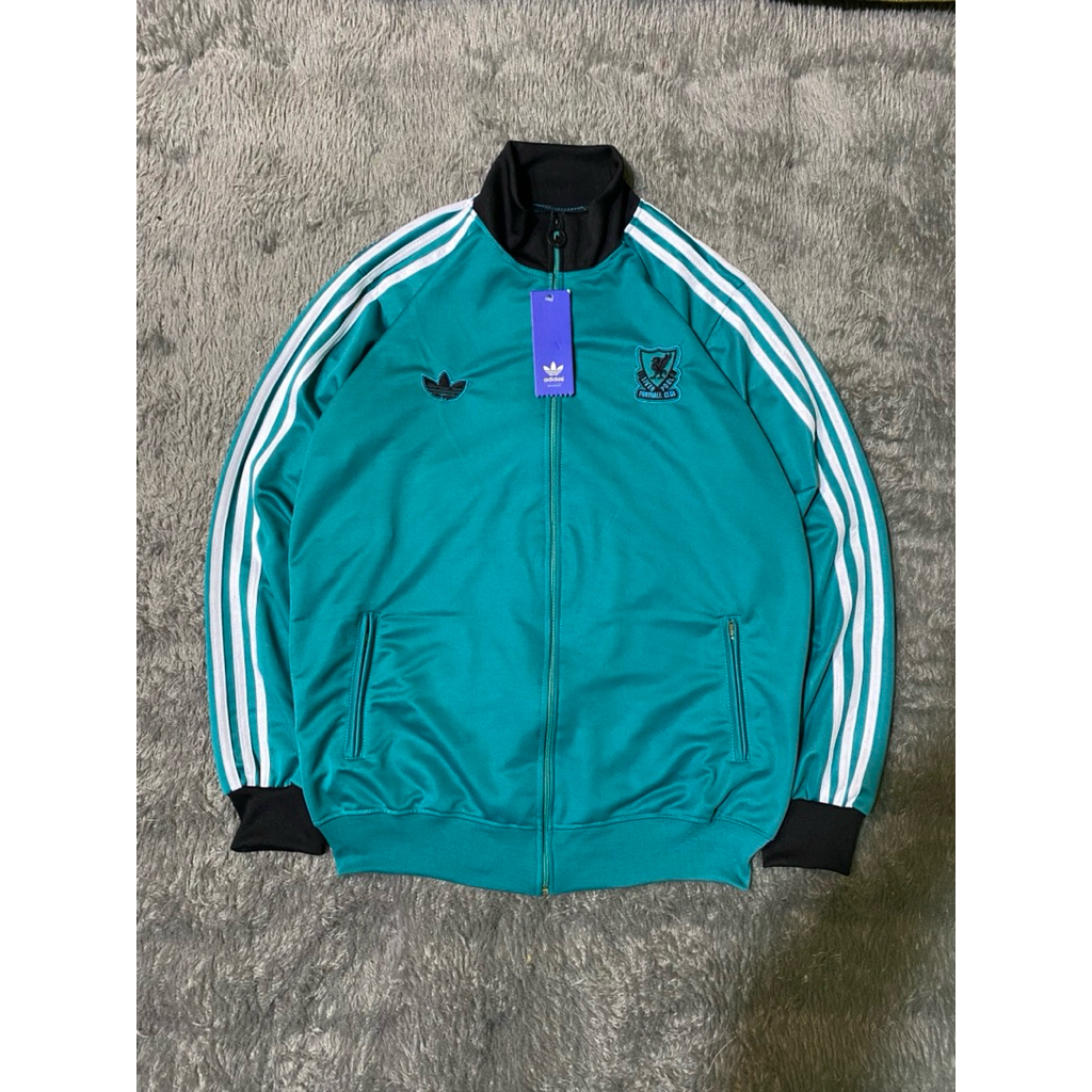 Jaket Tracktop LIVERPOOL TERRACE ICONS Full Tag Label