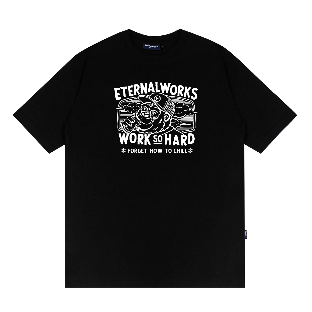 ETERNALWORKS - T-shirt Gorilla Black