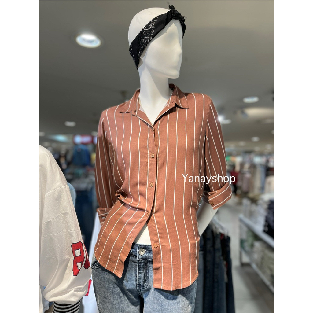 LOGO JEANS KEMEJA WANITA NEW ARRIVAL