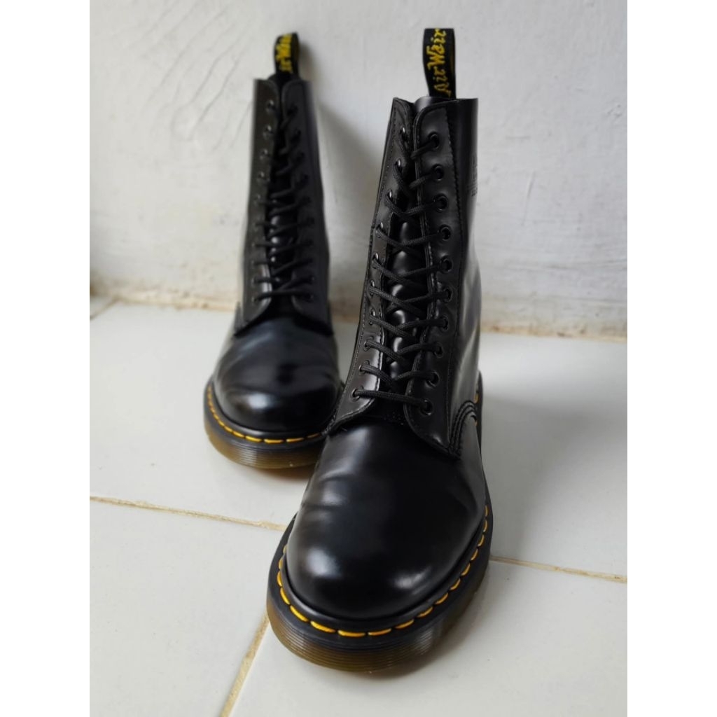 dr martens 1490 black smooth size 38 original docmart