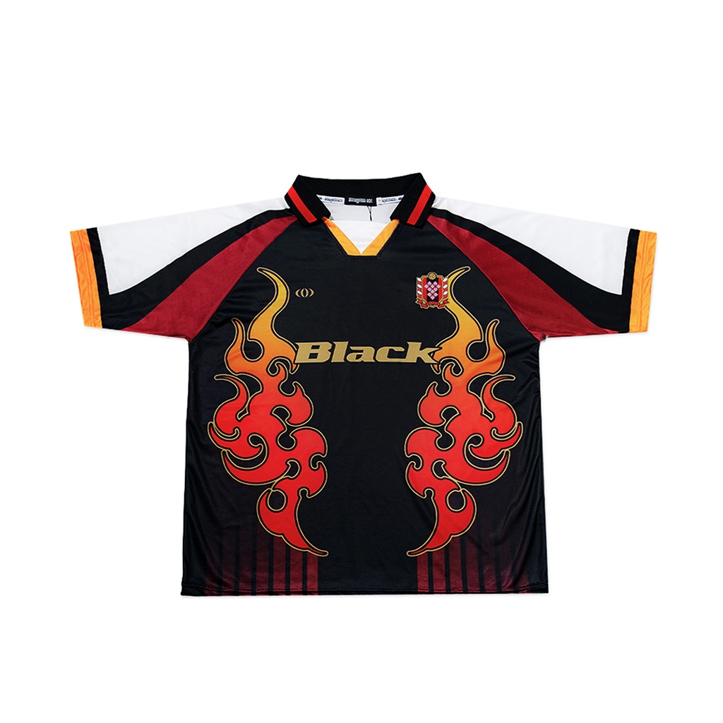 Meganeco Oversized Vintage Jersey - Kita Black Derby Collection