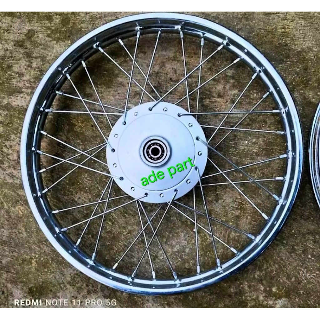 Velg Roda depan Tromol Honda Supra fit new karisma  Original Second
