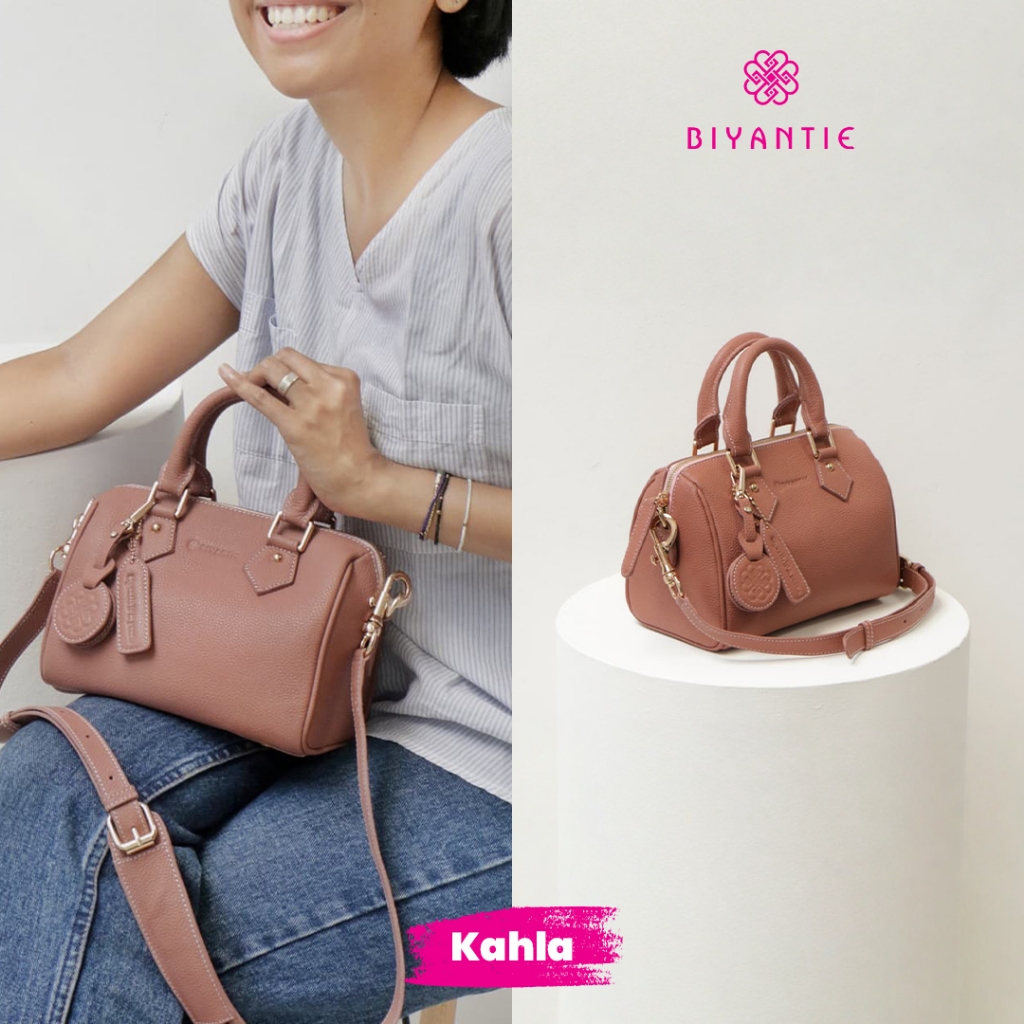 Biyantie Kahla Sling Bag Exclusive Handcrafted 100% Genuine Leather Luxury Crossbody Bag