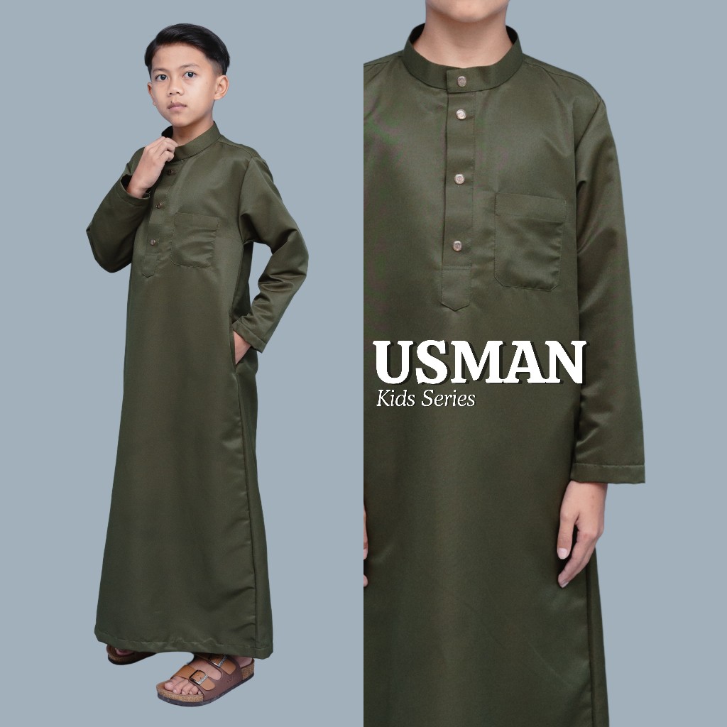 WAKTU DHUHA - Jubah Gamis Anak Lengan Panjang Slimfit All Varian