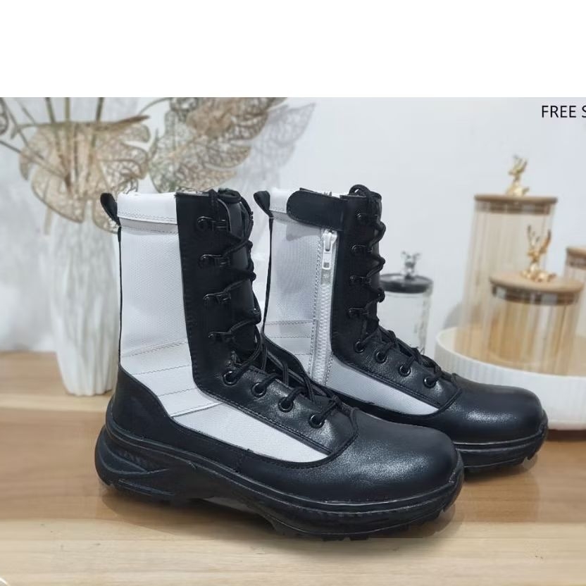 SEPATU PDL PROVOS TNI KULIT ASLI SECURITY ,FOOTWEAR