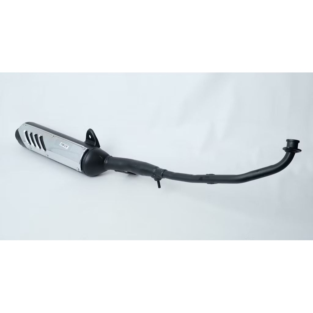 Knalpot Suzuki Shogun R 110 New detail mirip ori NOS