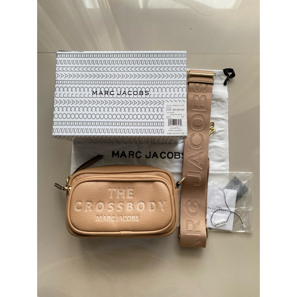 [SALE] Tas Kulit Hand Bag Sling Bag MJ Cream Camera Bag