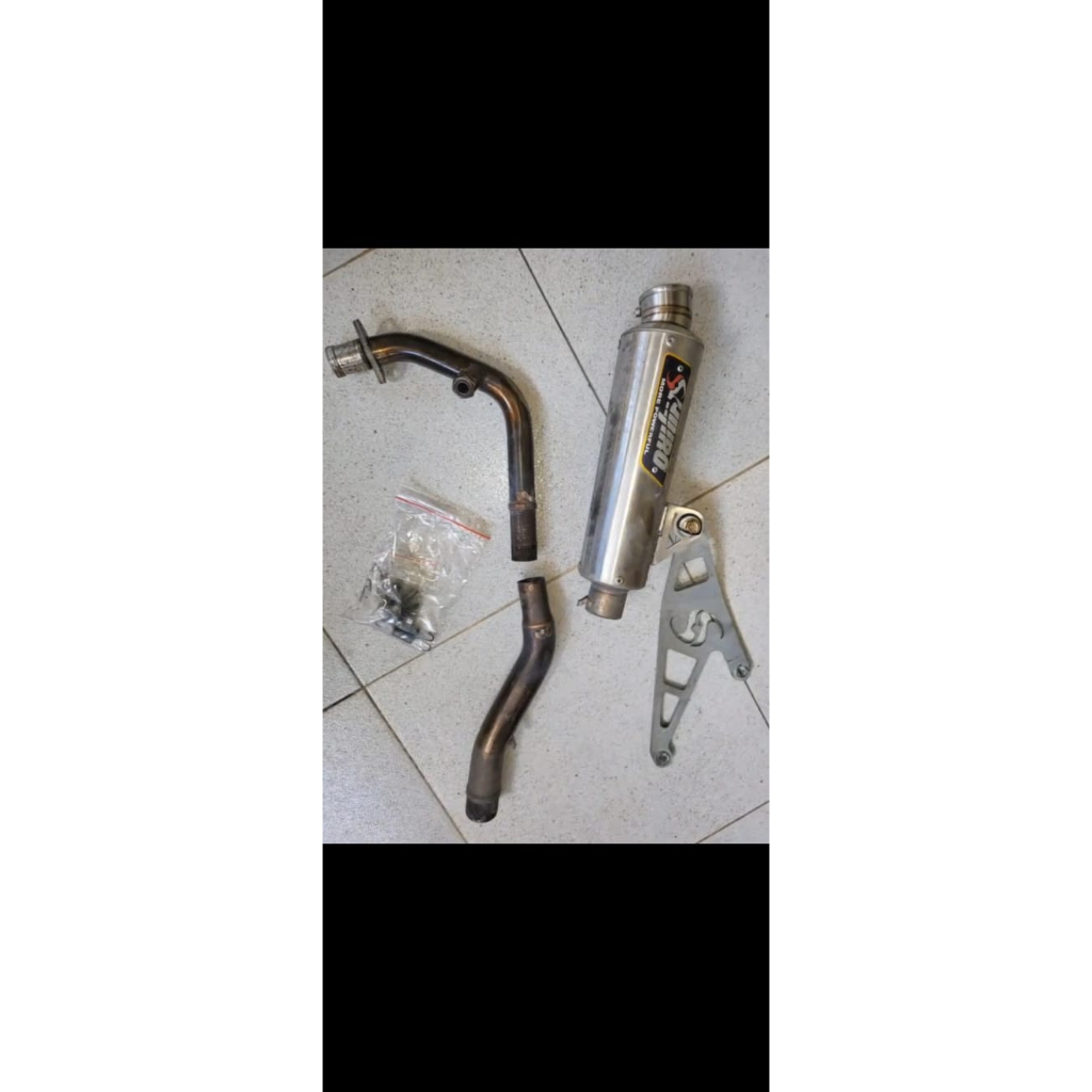 Knalpot vesmet sijiro Inlet 38 second