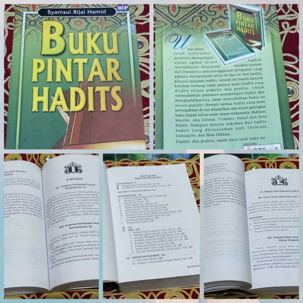 Seken/Preloved BUKU PINTAR HADITS - Syamsul Rijal Hamid/1071 Halaman