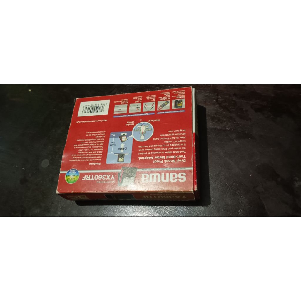 sanwa multitester analong original japan jepang