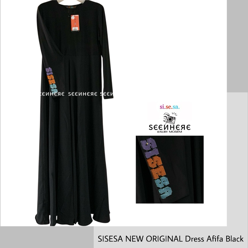 SISESA NEW ORIGINAL GUARANTEED - Dress Afifa Big Swarovski (size.98/142)