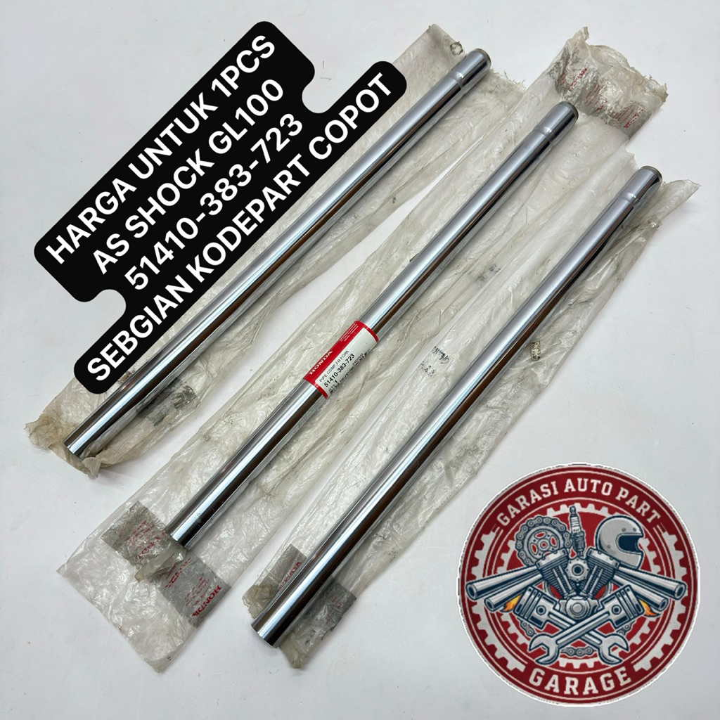 AS SHOCK SKOK DEPAN GL100 GL 100 ORIGINAL AHM 51410-383-723
