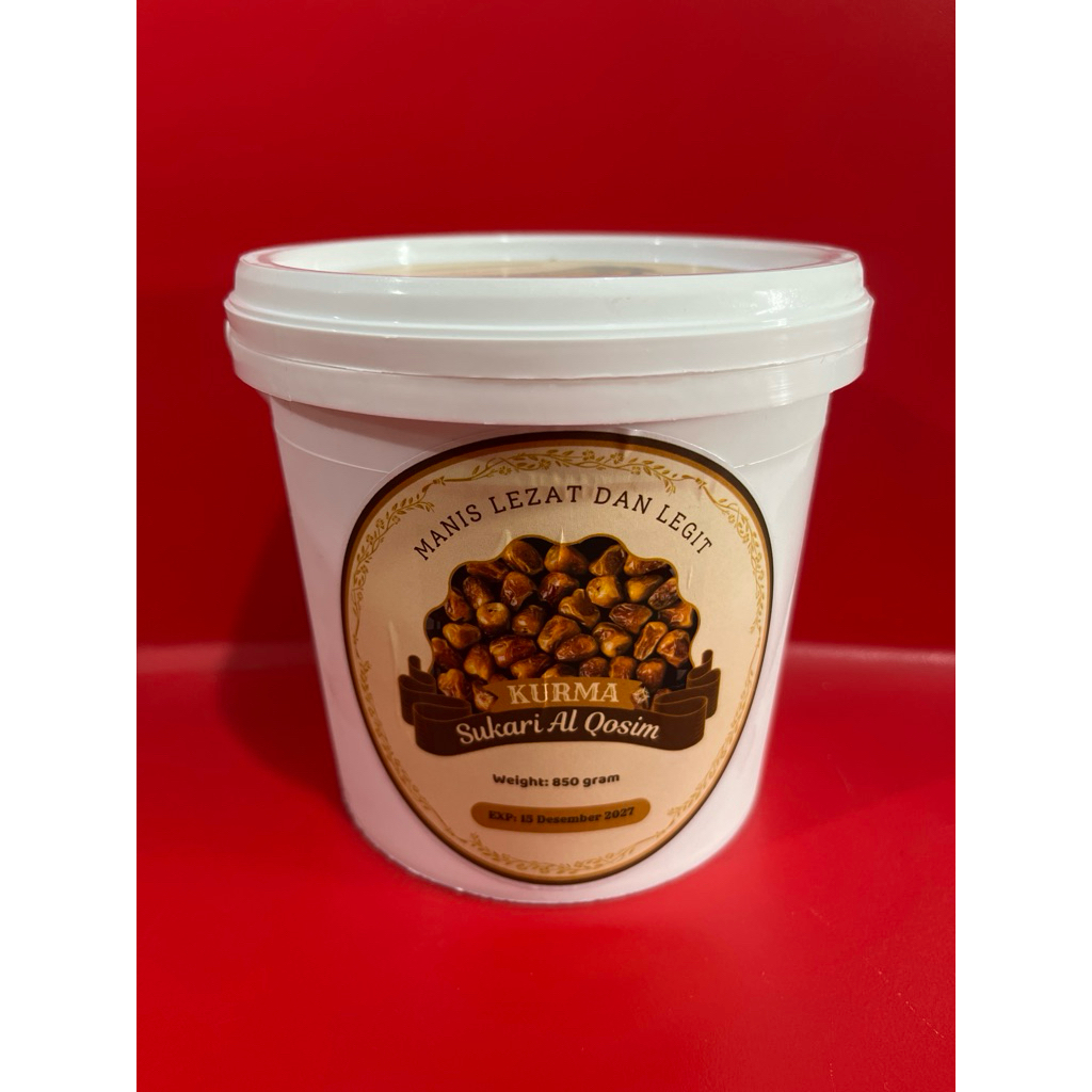 Kurma Sukari Ember 850 gram