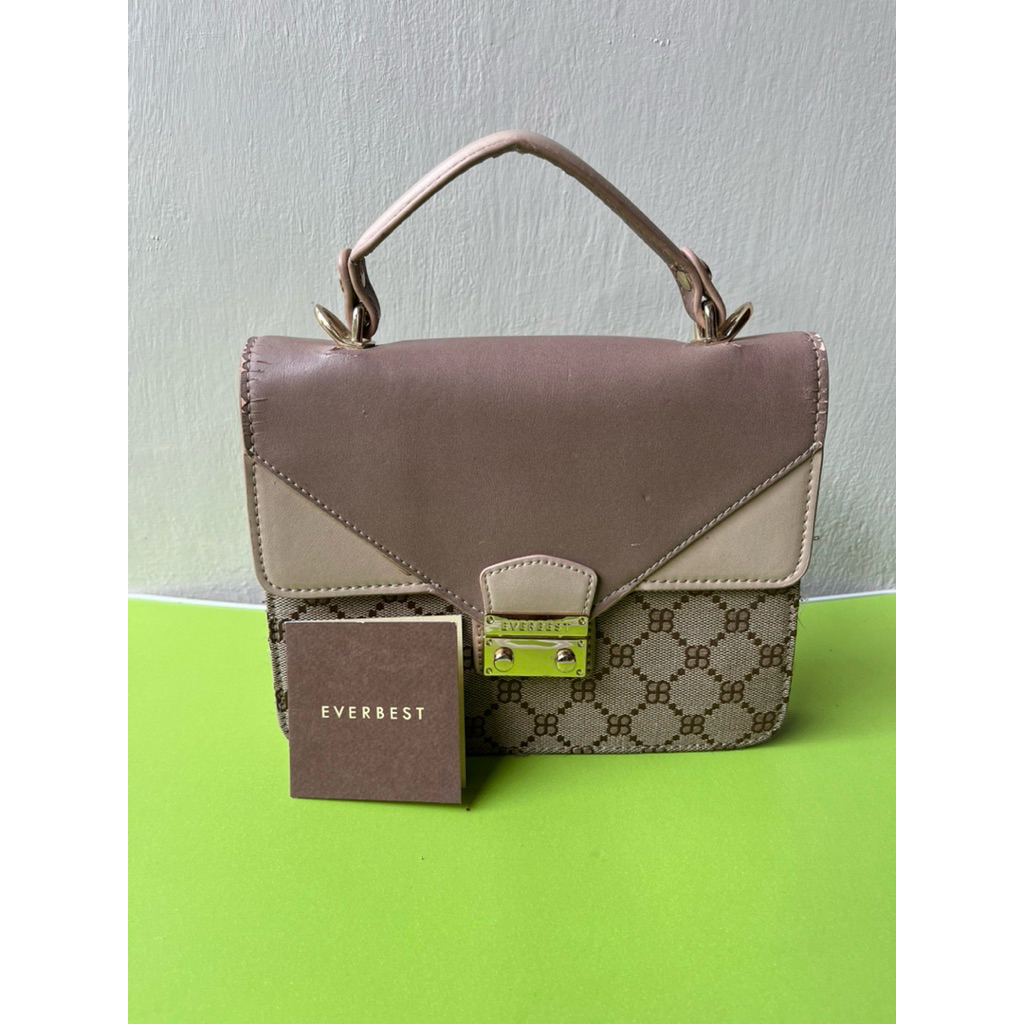 PRELOVED - Tas wanita EVERBEST - Hand Bang - Sling bag