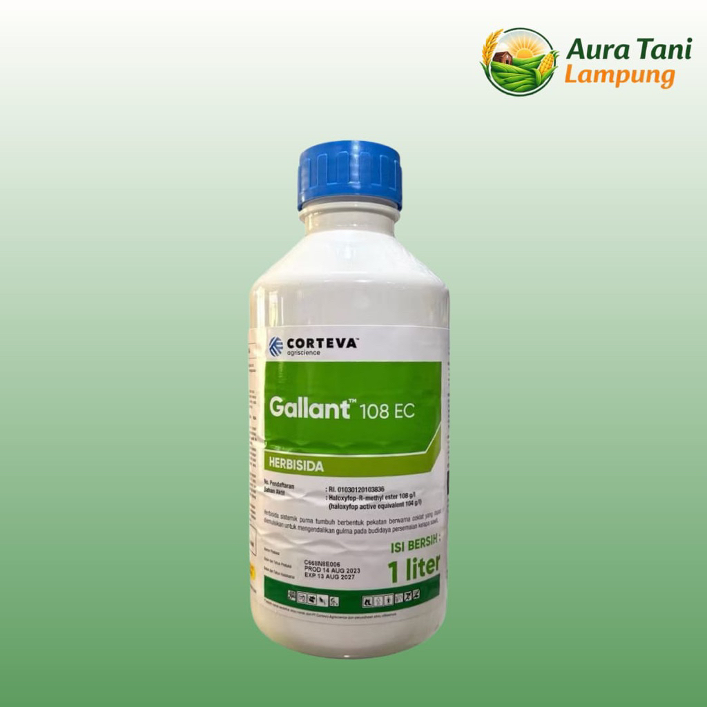 Herbisida GALLANT 108EC Kemasan 1 Liter - Herbisida Pembasmi Lulangan
